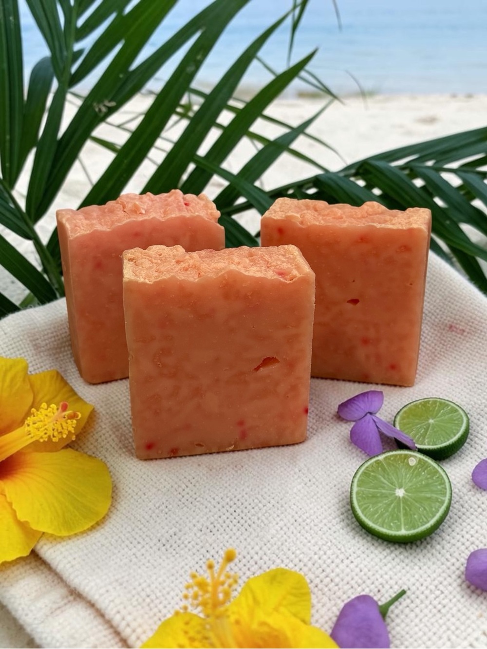 Tallow & Castor Oil Skincare Beauty Nutrition Wash Orchid & Vine set of 3 Bars